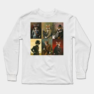 Vintage And Historical Foxes Long Sleeve T-Shirt